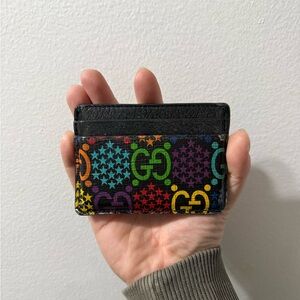 Gucci Cardholder Pyschedelic GG Supreme